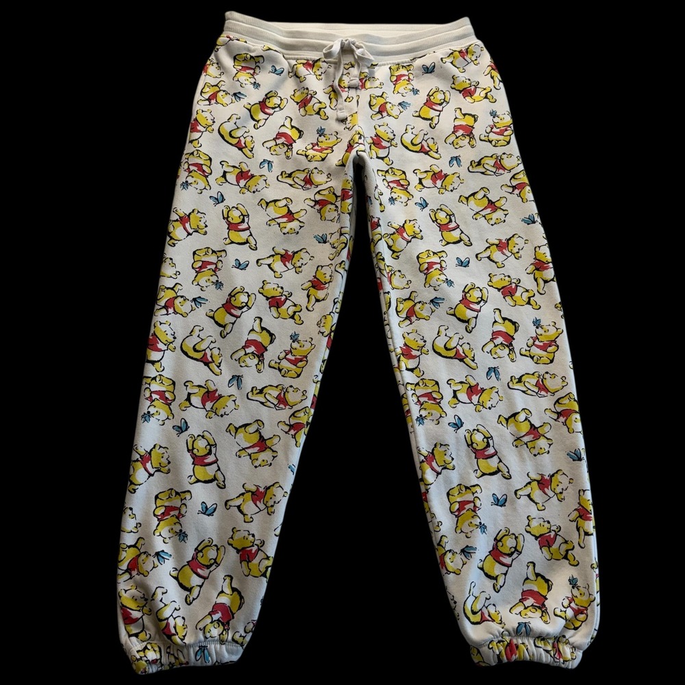 Disney Winnie the Pooh Jogger Sweatpants Womens‎ Large #540